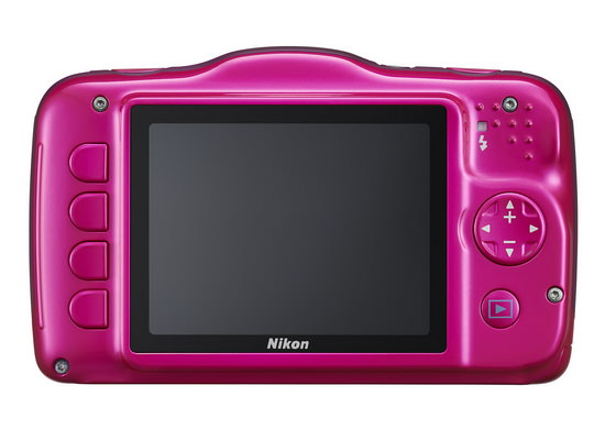 nikon-coolpix-s32-fotocamera posteriore Nikon Coolpix AW120 e Nikon Coolpix S32 rivelate Notizie e recensioni
