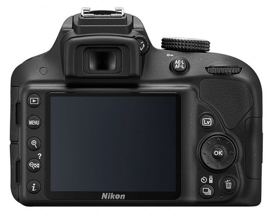 nikon-d3300-rear Nikon D3300 and 18-55mm VR II lens kit announced at CES 2014 News and Reviews  
