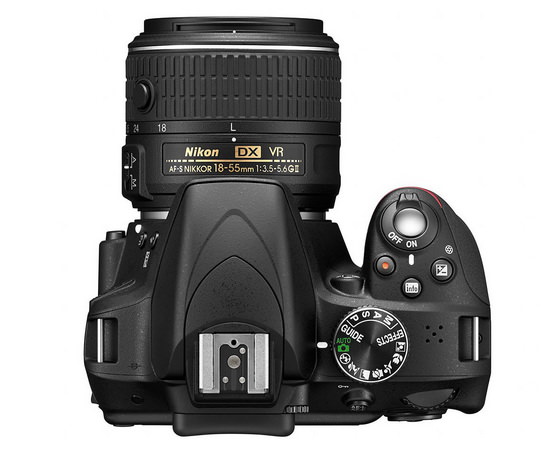 nikon-d3300-top Nikon D3300 and 18-55mm VR II lens kit announced at CES 2014 News and Reviews  