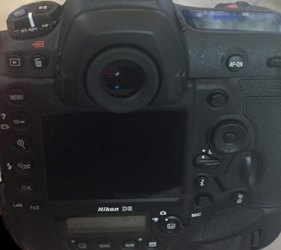 nikon-d5-leaked-back Nikon D5 lehen argazkiak webean agertzen dira Zurrumurruak