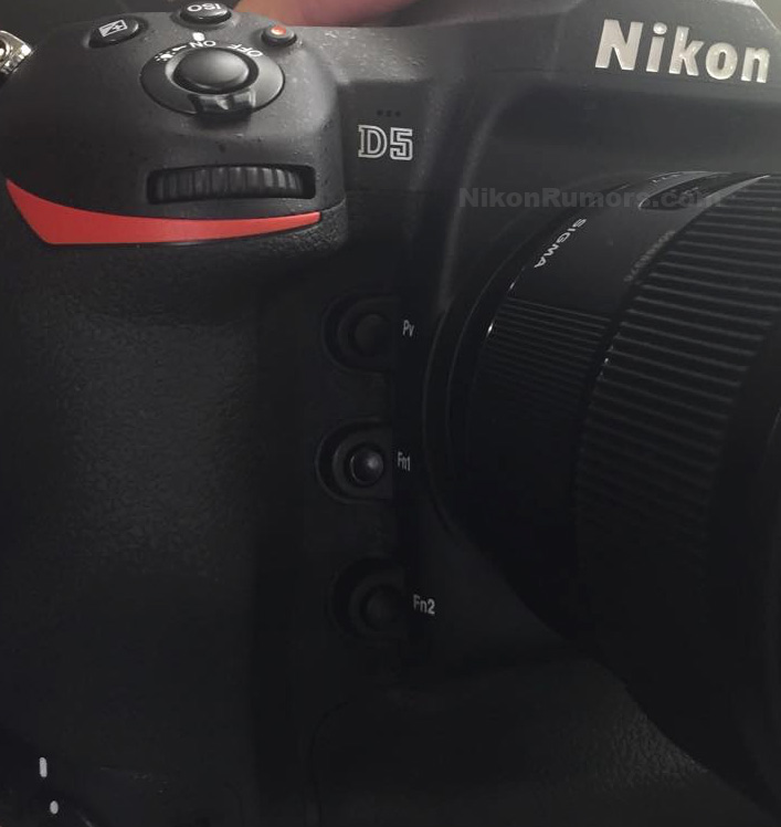 nikon-d5-leaked-fn2-button Lehen Nikon D5 argazkiak sarean agertzen dira Zurrumurruak