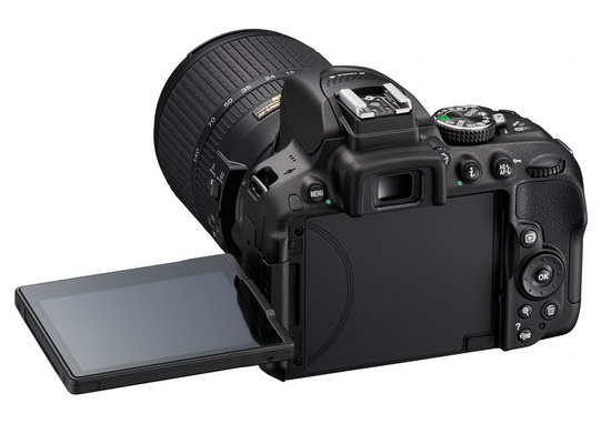 nikon-d5300-rear Nikon D5300 DSLR camera officially announced with WiFi and GPS News and Reviews  