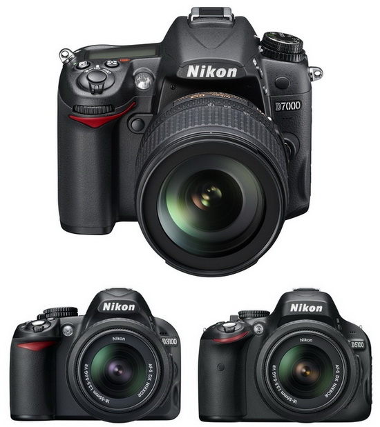 nikon-d7000-d5100-d3100 Nikon D7000, D5100, iyo D3100 waqtiga xadidan fiidiyowga waa la burin karaa News iyo Reviews