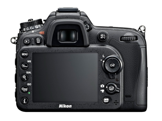 Nikon-d7100-zréck Nikon D7100 gëtt offiziell ouni en Anti-Aliasing Filter News a Bewäertungen