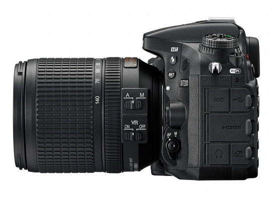 nikon-d7200-flanko Nikon D7200 oficiale rivelita kun pluraj plibonigoj super la D7100-Novaĵoj kaj Recenzoj