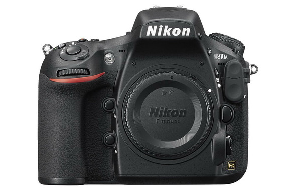 „Nikon D810A“ priekis