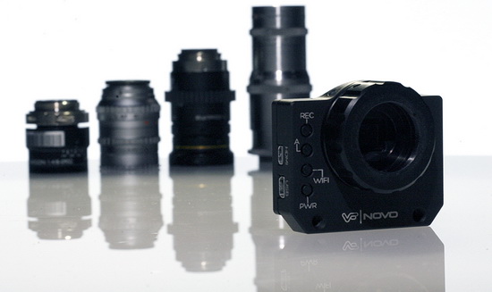 novo-c-mount-lenses Radiant Images تكشف النقاب عن كاميرا نوفو أكشن في NAB Show 2013 News and Reviews