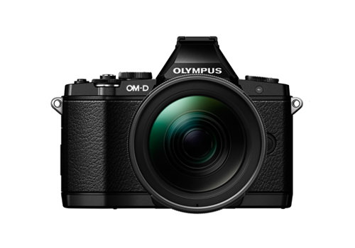 olympus-e-m5-elite-black Olympus E-M10 camera unveiled along with three new lenses News and Reviews  