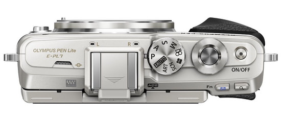 olympus-e-pl7-top Olympus PEN Lite E-PL7 camera launched with E-M10-like specs News and Reviews  