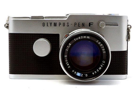 cámara olympus pen-f