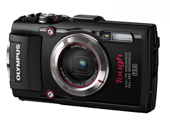 olympus-tuff-tg-3-front Olympus Stylus Tough TG-3 robust kompaktkamera presenteras Nyheter och recensioner