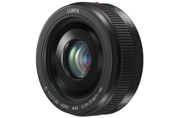 Panasonic Lumix G 20mm f/1.7 lens