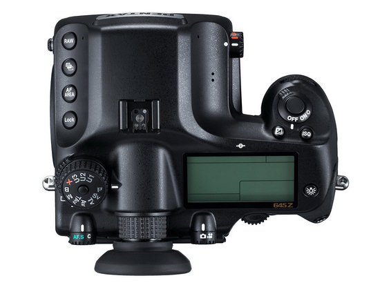 câmera de médio formato pentax-645z-top Pentax 645Z revelou oficialmente Notícias e comentários