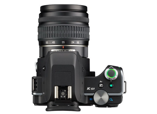 pentax-k-s1-top Pentax K-S1 DSLR unveiled with LED illumination system News and Reviews  