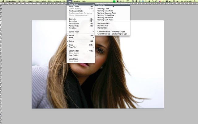 proofsetup-thumb软打样，以在线和在Photoshop Guest Blogger中获得紧密匹配的颜色Photoshop技巧