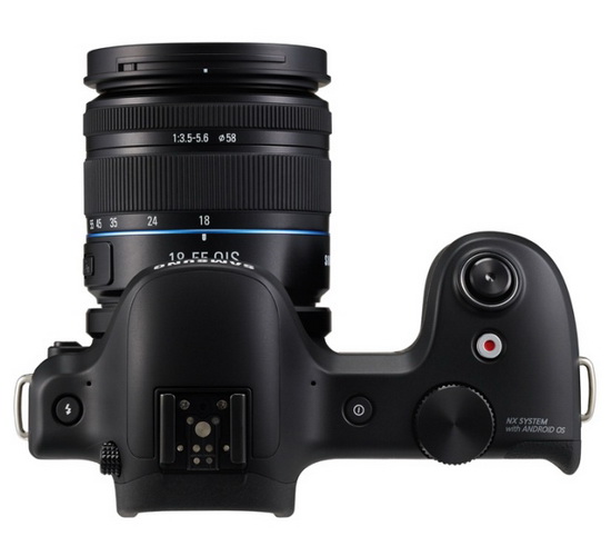 samsung-galaxy-nx-top-view Samsung Galaxy NX Android camera with WiFi and LTE announced News and Reviews  