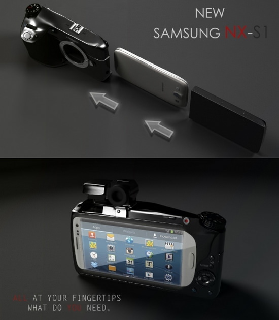 samsung-nx-s1-concept Nikon smartphone camera patent shows up on online Rumors  