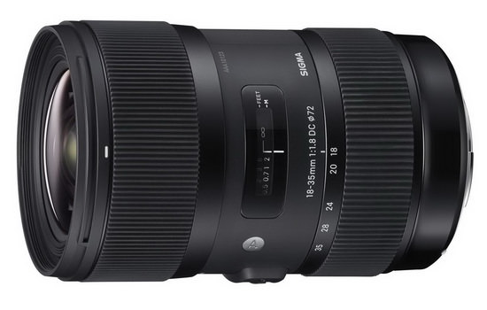 sigma-18-35mm-f1.8-dc-hsm Sigma 16-20mm f / 2 DG ART lens ka ewepụtara na 1H 2014 Rumors