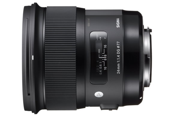 Sigma 24mm f/1.4 Art lens