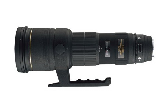 Sigma 500mm f / 4.5 EX DG IF APO telefoto lens