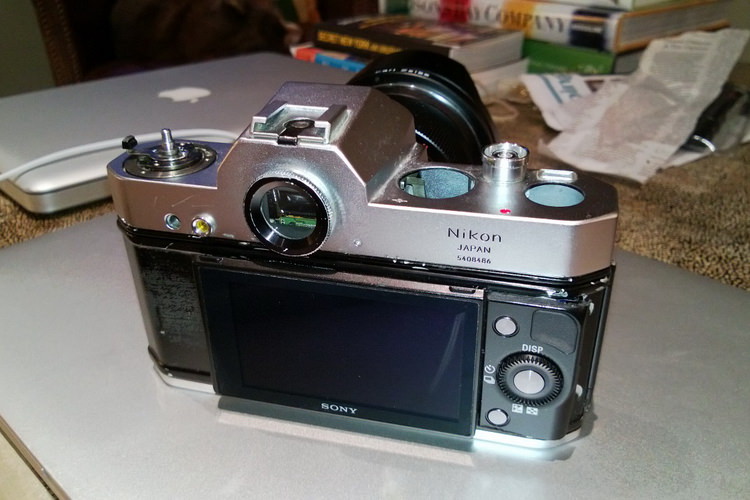 „Sonikon“ SLR kamera