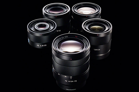 Sony FE-mount lenses