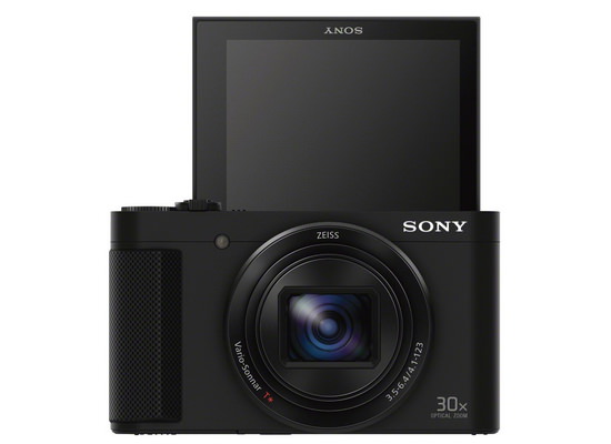 „Sony HX90V“ priekinis „Sony HX90V“ pristatytas kaip mažiausia pasaulyje 30 kartų priartinimo kamera „Naujienos ir apžvalgos“