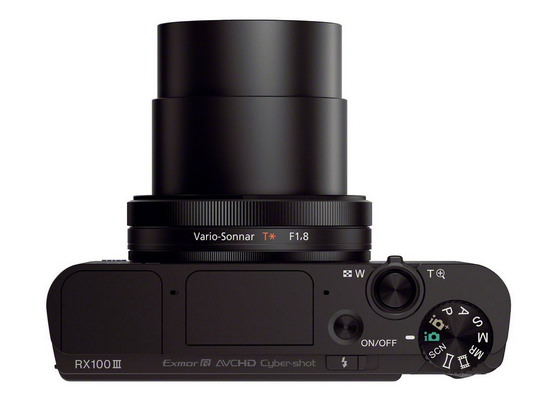 sony-rx100-iii-top Sony RX100 III camera announced with a slew of new features News and Reviews  