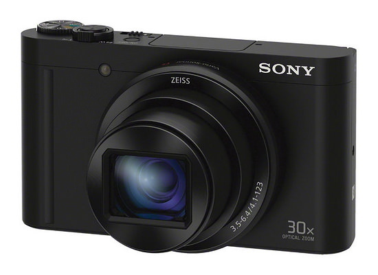 sony-wx500-black Sony បង្រួមបង្រួមបង្រួមតូចម៉ាក Sony WX500 បានក្លាយជាផ្លូវការជាមួយកែវថតទំហំ ៣០x