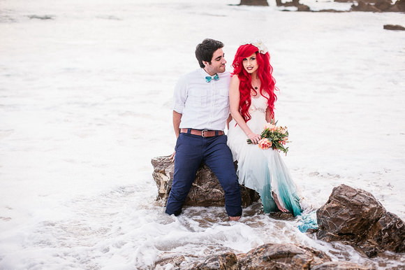The Little Mermaid Ariel and Prince Eric