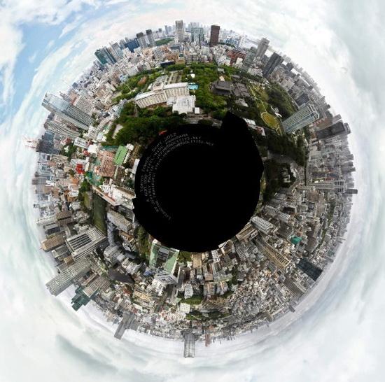 tokyo-gigapixel-panorama ריזיק ויסשטעלונג פון טאָקיאָ מיטלען ויסשטעלן פון 150-gigapixel
