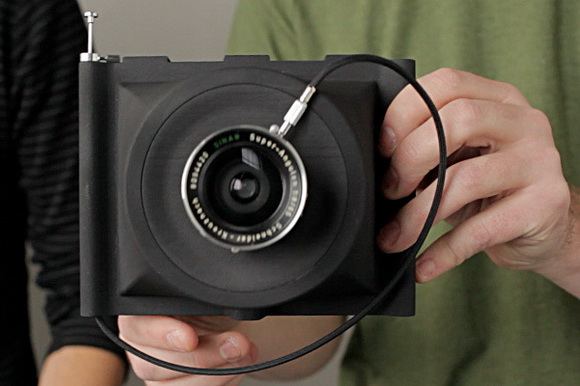 Travelwide 4x5 film camera