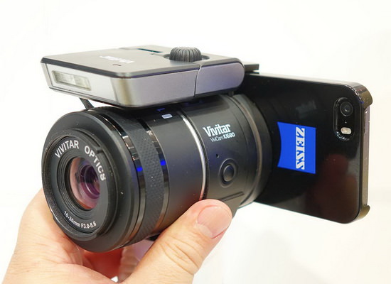 vivitar-vivicam-iu680 Vivitar ViviCam IU680 smart lens module revealed at CES 2014 News and Reviews  