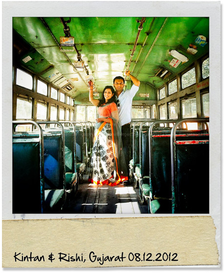 wedding-iphoneography-abandoned-bus iPhoneography: Indian wedding photo shoot made with iPhone 4S News and Reviews  