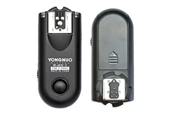 yongnuo-rf-603-ii Yongnuo RF-603 II disparador de flash inalámbrico / remoto ahora disponible Noticias y comentarios