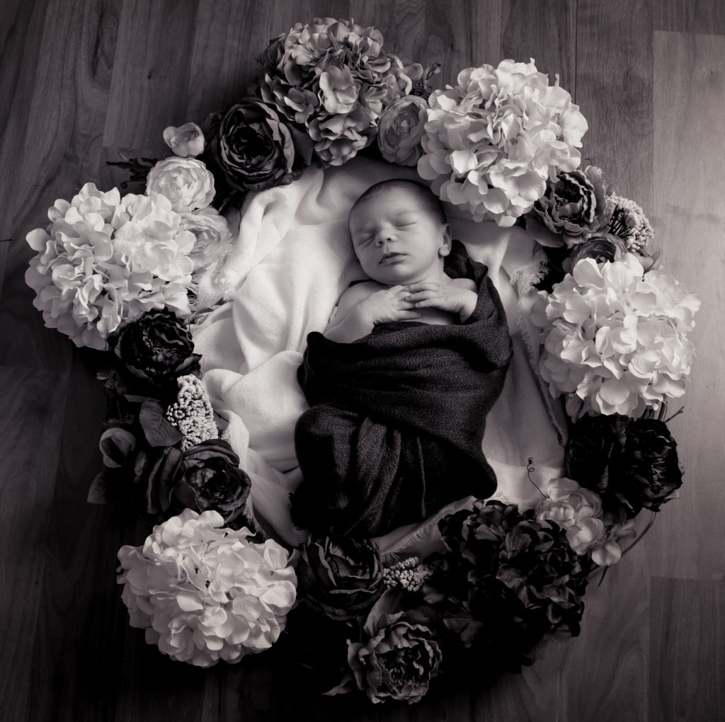 Baby Photograph Using Photoshop Actions