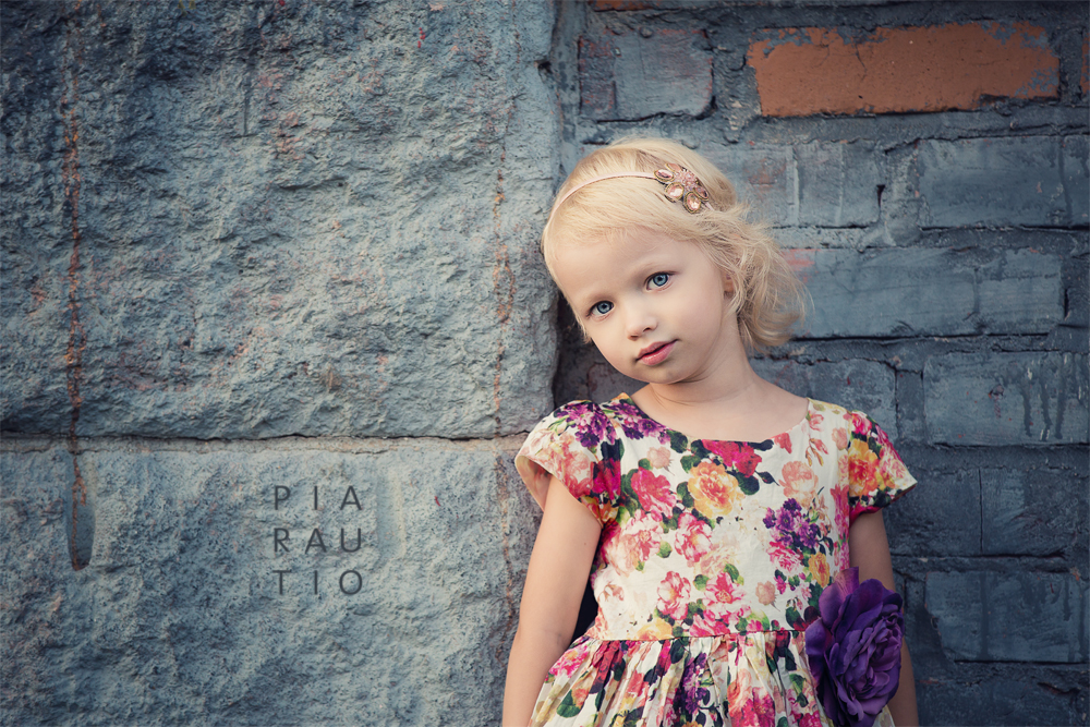 Girl_in_Floral_Dress_after Softening Color with Matte Effect through MCP Baby Steps Presets