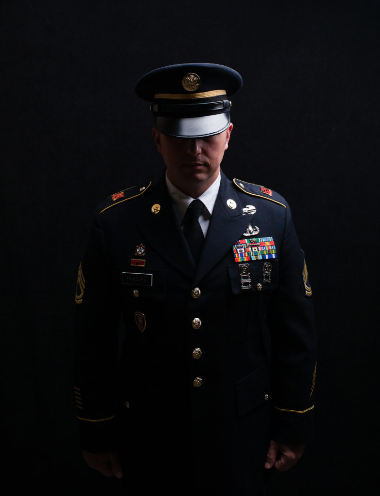 Portrait Photoshop Actions Military