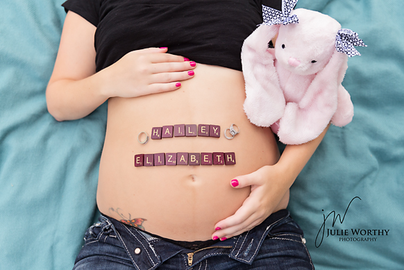 Azioni di Photoshop in gravidanza