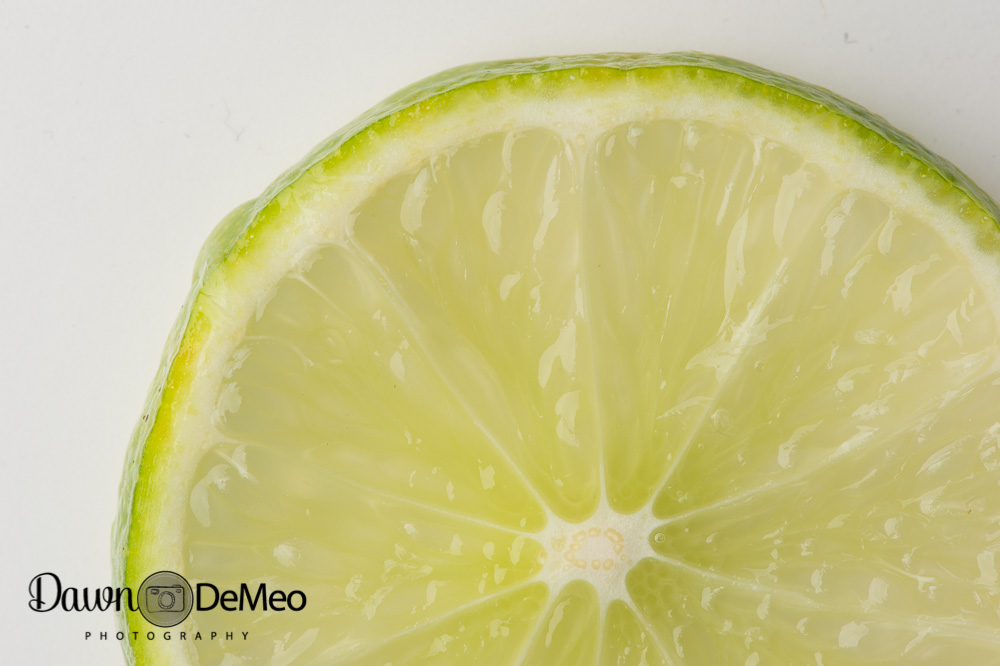 Lime-Slice-Before Color and Detail Pop in Macro Photography with MCP Products  