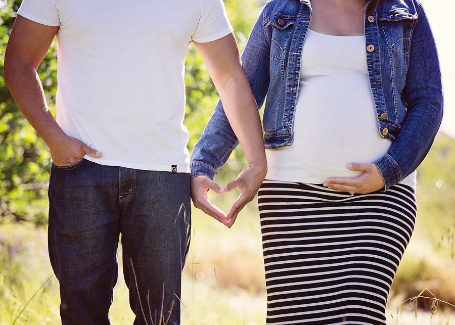 coppia photoshop fotografia gravidanza